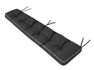 Подушка на скамейку Etna Ekolen 180x40 см, черная цена и информация | Подушки, наволочки, чехлы | kaup24.ee