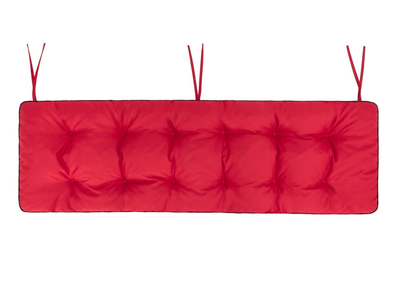 Padi pingile Etna Oxford 150x50 cm, punane hind ja info | Toolipadjad ja -katted | kaup24.ee