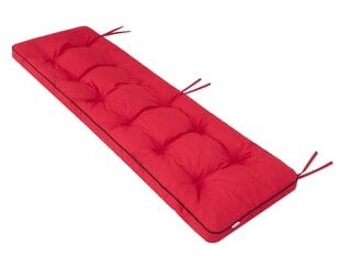 Подушка на скамейку Etna Oxford 180x50 см, красная цена и информация | Подушки, наволочки, чехлы | kaup24.ee