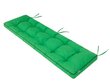 Padi pingile Etna Oxford 180x50 cm, roheline hind ja info | Toolipadjad ja -katted | kaup24.ee