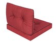Patjade komplekt toolile Emma Tech 50 cm, punane hind ja info | Toolipadjad ja -katted | kaup24.ee