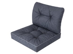Patjade komplekt toolile Emma Tech 50 cm, sinine hind ja info | Toolipadjad ja -katted | kaup24.ee