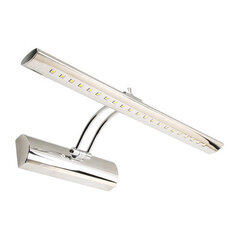 brena led 4w chrome 4000k (flamingo) dekoratiivne smd led laevalgusti STRÜHM 175 x 405 x 52 mm hind ja info | Seinavalgustid | kaup24.ee