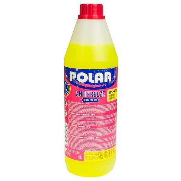 Antifreeze Premium VCS Long Life Polar kollane, 37 * 1L цена и информация | Antifriisid ja jahutusvedelikud | kaup24.ee