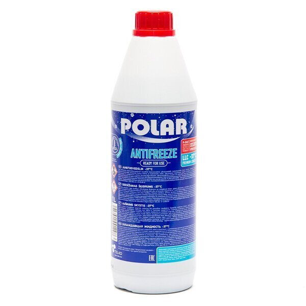 Antifriis Premium Long Life LLC Polar, 37 * C 1L hind ja info | Antifriisid ja jahutusvedelikud | kaup24.ee