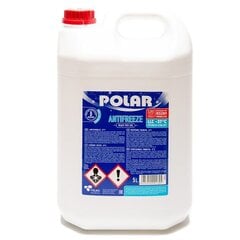 Антифриз, охлаждающая жидкость POLAR Premium Long Life LLC-37 * C 5L цена и информация | Очищающие и охлаждающие жидкости | kaup24.ee