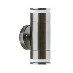 taras wll 2xgu10 inox hermeetiline laevalgusti STRÜHM 180 x 75 x 86 mm цена и информация | Потолочные светильники | kaup24.ee