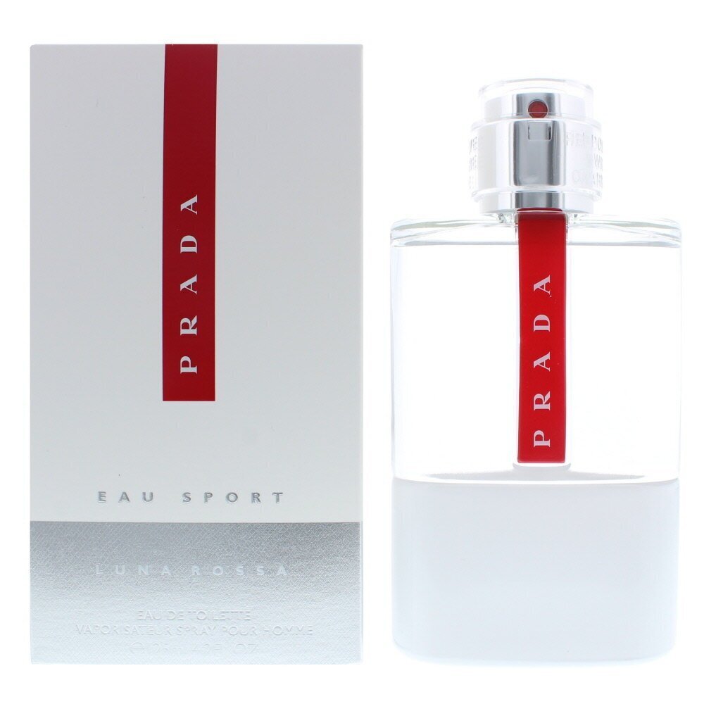 Prada Luna Rossa Eau Sport EDT 125ml цена и информация | Meeste parfüümid | kaup24.ee