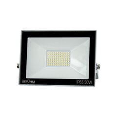 Серый 4500k светодиодный прожектор smd STRÜHM kroma led 50w, 178 x 229 x 29 мм цена и информация | Уличное освещение | kaup24.ee