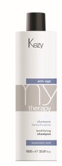 Kezy Anti-Age Hyaluronic Acid Bodifying Shampoo 1000 ml цена и информация | Шампуни | kaup24.ee