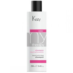 Нейтрализующий шампунь для окрашенных светлых волос Kezy MyTherapy Post Color Neutralizing Shampoo 250 мл цена и информация | Шампуни | kaup24.ee