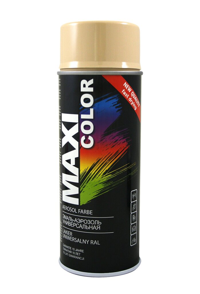 Läikiv värv Motip Maxi, beež, 400 ml hind ja info | Auto värvikorrektorid | kaup24.ee