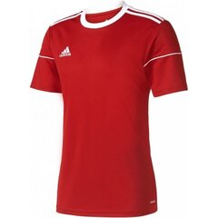 Футболка для мальчиков Adidas Squadra 17 Junior, красная цена и информация | Футбольная форма и другие товары | kaup24.ee