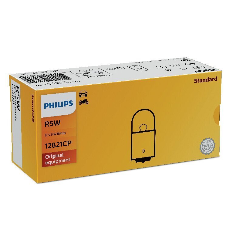 Autopirn Philips 12V R5W BA15s цена и информация | Autopirnid | kaup24.ee