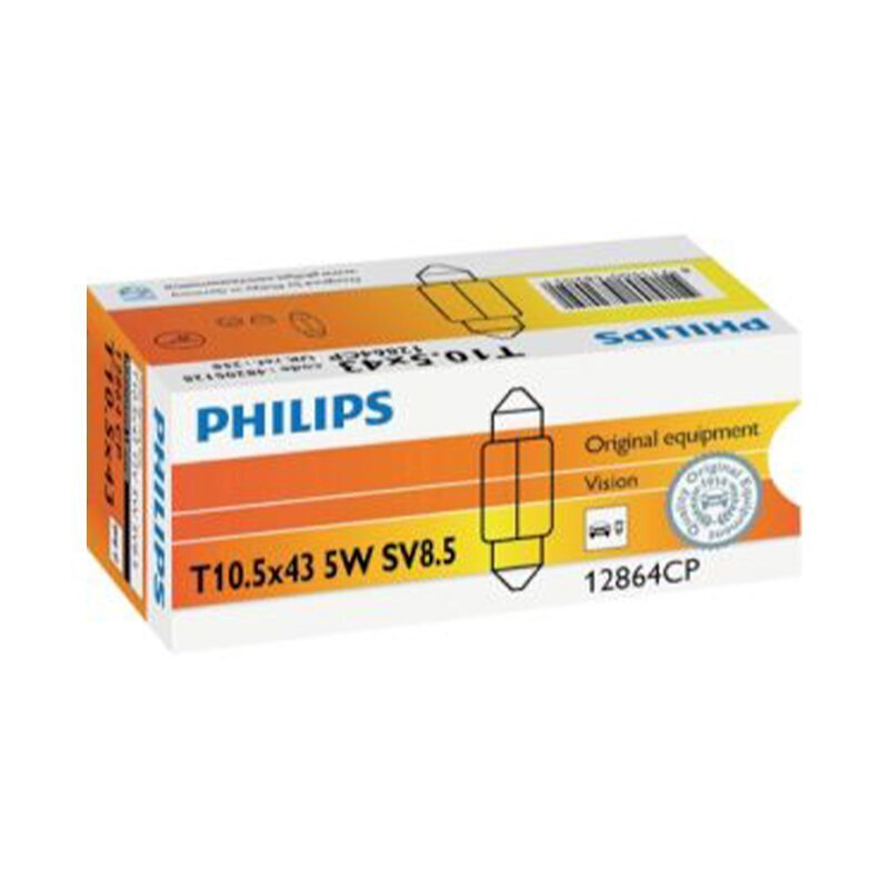 Autopirn Philips 12V 5W T10 5X43 SV8,5 цена и информация | Autopirnid | kaup24.ee