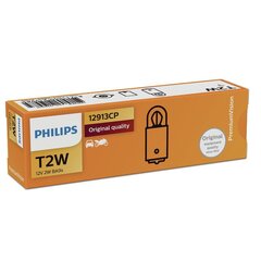 Autopirn Philips 12V 2W BA9s цена и информация | Автомобильные лампочки | kaup24.ee