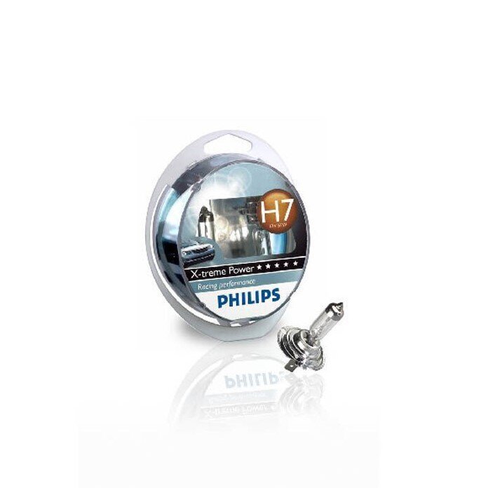 Autopirn Philips H7 12V 55W X-treme Power +80% 2 tk blisteris + Spot On hind ja info | Autopirnid | kaup24.ee