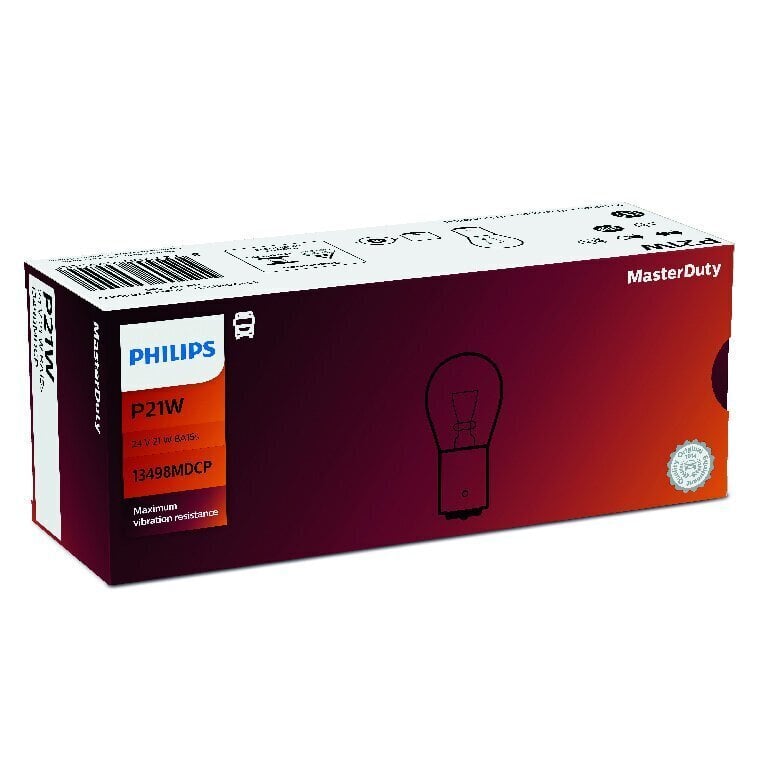 Autopirn Philips 24V P21W BA15S Heavy Duty Master hind ja info | Autopirnid | kaup24.ee