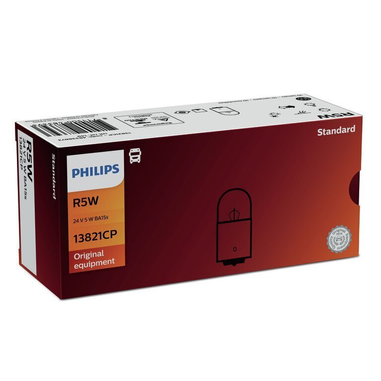 Autopirn Philips 24V R5W hind ja info | Autopirnid | kaup24.ee