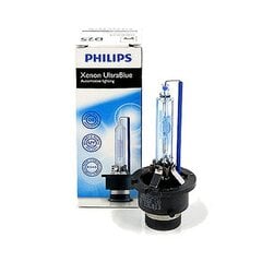 PHILIPS Автомобильная лампа D2S 85V 35W P32D-2 XENON ULTRA BLUE цена и информация | Philips Автотовары | kaup24.ee