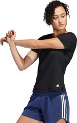 Naiste spordisärk Adidas Prime Tee, must hind ja info | Naiste spordiriided | kaup24.ee