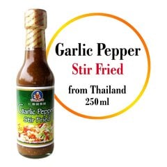 Küüslauk - piprakaste - marinaadiks, praadimiseks, Garlic Pepper Stir Fried sauce, Healty Boy Brand, 250 ml hind ja info | Kastmed | kaup24.ee