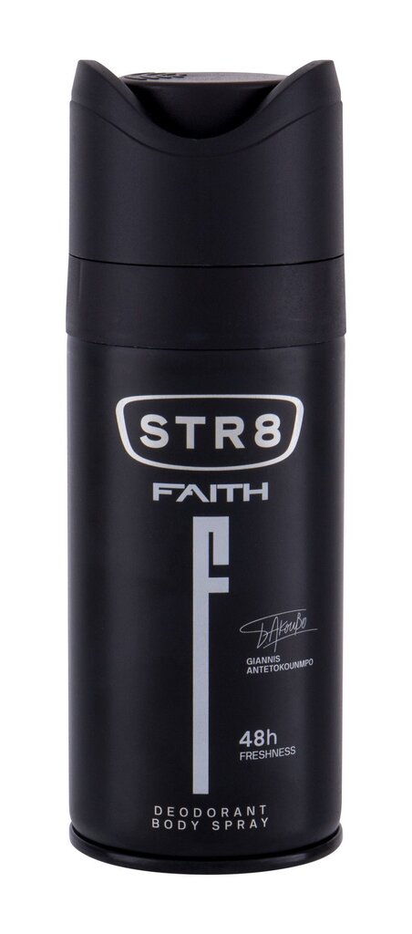 Pihustatav deodorant STR8 Faith 48H, 150 ml цена и информация | Lõhnastatud kosmeetika meestele | kaup24.ee