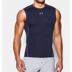 Термо футболка Under Armor HeatGear Compression Sleeveless 1257469-410, 43585 цена и информация | Мужская спортивная одежда | kaup24.ee