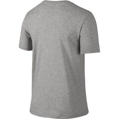 Спортивная футболка для мужчин Nike Training Dri-FIT Cotton M, серая 706625-063 цена и информация | Мужская спортивная одежда | kaup24.ee