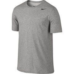 Спортивная футболка для мужчин Nike Training Dri-FIT Cotton M, серая 706625-063 цена и информация | Мужская спортивная одежда | kaup24.ee