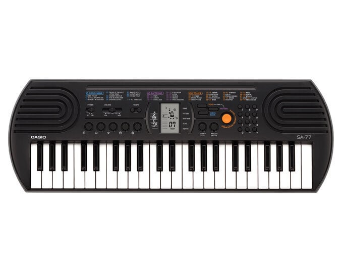 Casio SA-77 mini suurusega süntesaator hind ja info | Klahvpillid | kaup24.ee