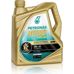 Mootoriõli Petronas Syntium 7000 DM 0W-30 4L hind ja info | Mootoriõlid | kaup24.ee