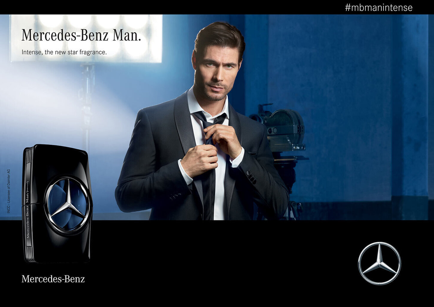 Tualettvesi Mercedes-Benz Man Intense EDT meestele 50 ml hind ja info | Meeste parfüümid | kaup24.ee