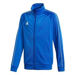 Poiste dressipluus Adidas Core 18 PES Junior, sinine hind ja info | Poiste kampsunid, vestid ja jakid | kaup24.ee