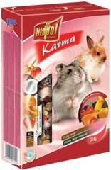 Vitapol puuviljadega täiendsööt küülikutele ja hamstritele 350g цена и информация | Корм для грызунов | kaup24.ee