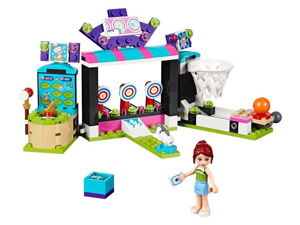 41127 LEGO® FRIENDS Lõbustuspargi mänguautomaatide saal цена и информация | Klotsid ja konstruktorid | kaup24.ee