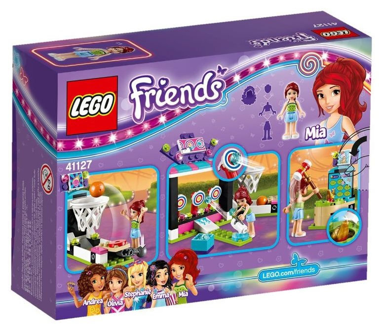 41127 LEGO® FRIENDS Lõbustuspargi mänguautomaatide saal цена и информация | Klotsid ja konstruktorid | kaup24.ee