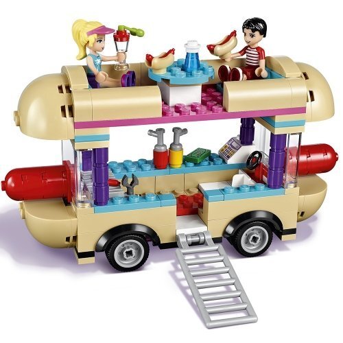 41129 LEGO® FRIENDS Lõbustuspargi hot dogi vanker hind ja info | Klotsid ja konstruktorid | kaup24.ee