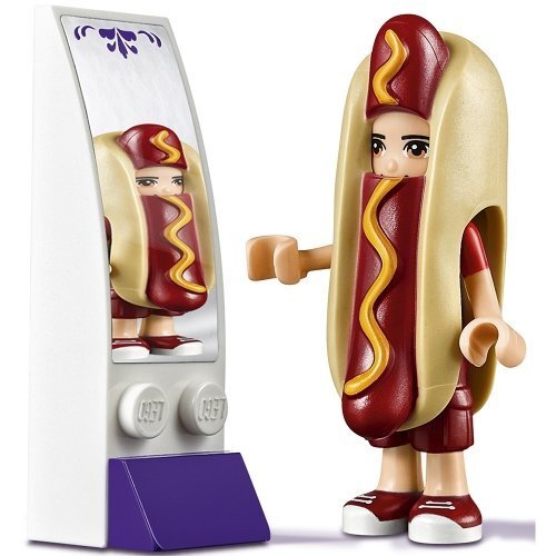 41129 LEGO® FRIENDS Lõbustuspargi hot dogi vanker цена и информация | Klotsid ja konstruktorid | kaup24.ee