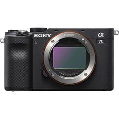 Sony A7C Body, Alpha 7C, Black (ILCE-7C/B) цена и информация | Цифровые фотоаппараты | kaup24.ee