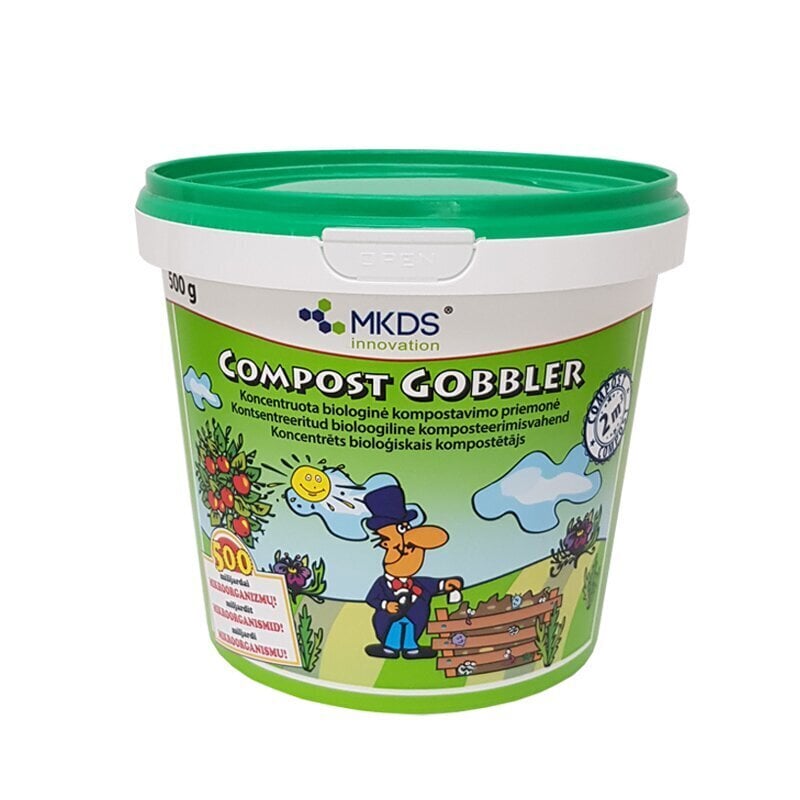 Mikroorganismid kompostimiseks Compost Gobbler, 500 g цена и информация | Mikroorganismid, bakterid | kaup24.ee