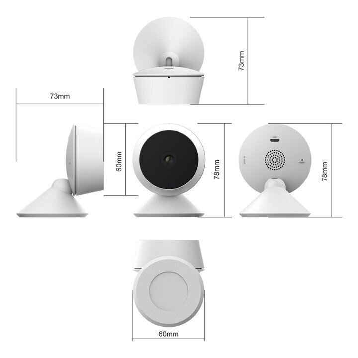 Laxihub M1 Indoor Mini Wi-Fi hind ja info | Valvekaamerad | kaup24.ee