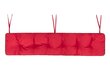 Padi pingile Etna Oxford 120x40 cm, punane hind ja info | Toolipadjad ja -katted | kaup24.ee
