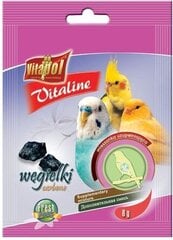 Vitapol Vitaline натуральный уголь для птиц, 8г цена и информация | Корм для птиц | kaup24.ee