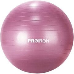 Võimlemispall pumbaga Proiron PRO-YJ01-3 75 cm, punane hind ja info | Võimlemispallid | kaup24.ee