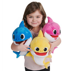 Plüüsist mänguasi-kinnas Daddy Shark hind ja info | Pehmed mänguasjad | kaup24.ee