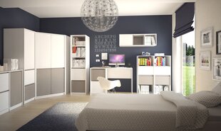 Кровать Mati L1, 90x200 cм, белый цвет цена и информация | Кровати | kaup24.ee