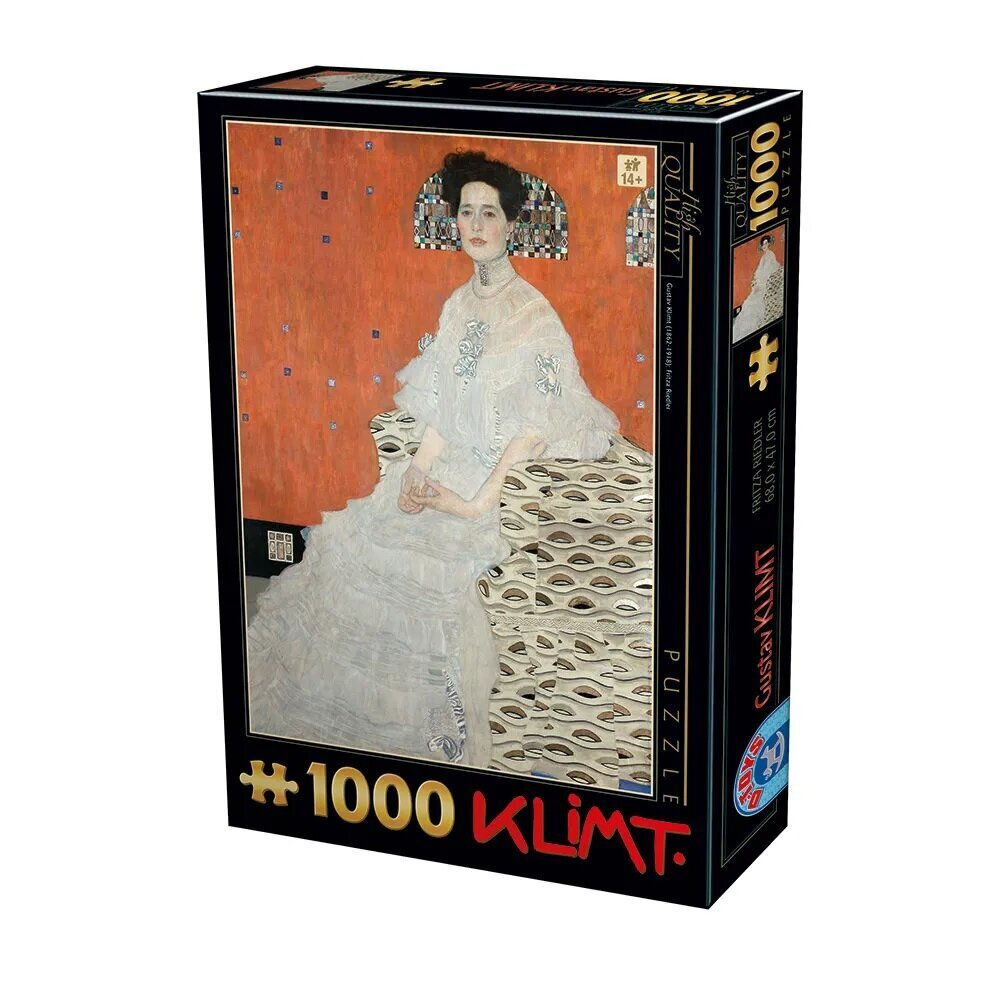 Pusle Gustav Klimt "Fritza Riedler", 1000tk hind ja info | Pusled | kaup24.ee