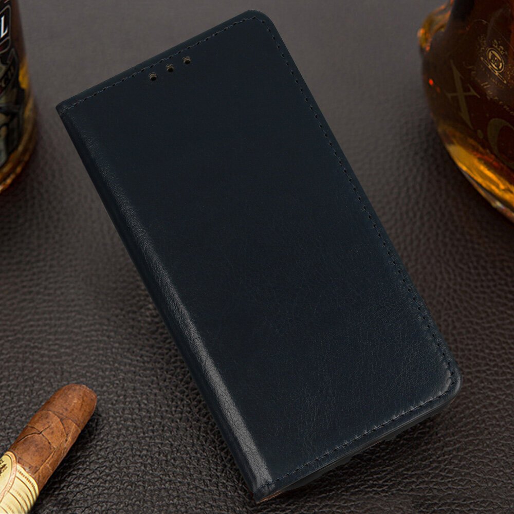 Telefoniümbris Leather book Huawei P Smart 2020, sinine цена и информация | Telefoni kaaned, ümbrised | kaup24.ee