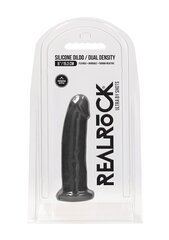 RealRock имитатор пениса Silicone Dildo Without Balls, 15.3 см цена и информация | Фаллоимитаторы | kaup24.ee